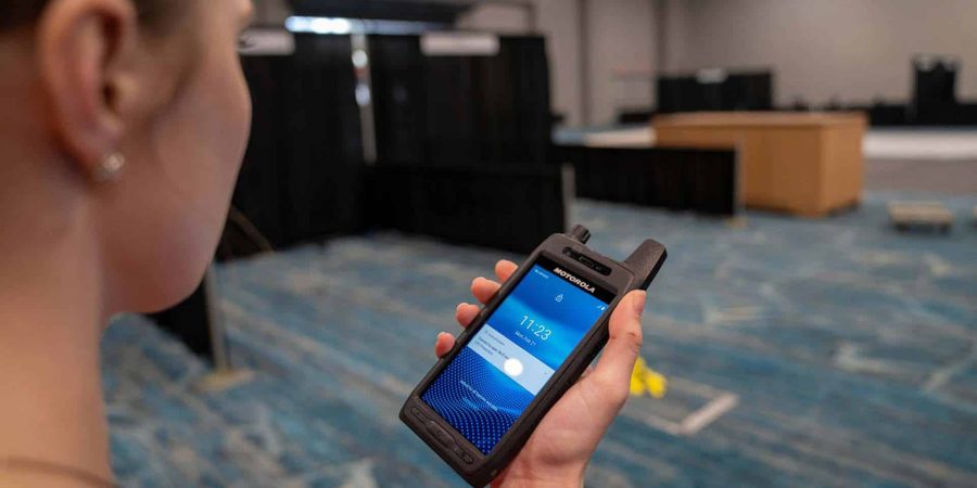 motorola ion two way lte radio for hospitality